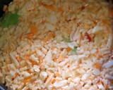 Foto del paso 4 de la receta: Timbal de cangrejo con mayonesa de kimchi🦀