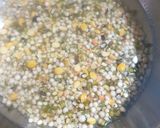 A picture of step 1 of Daal dhan khichadi.