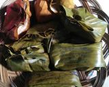 Foto langkah ke 4 dari resep *kue ciu, aci cau (pisang sagu)*.
