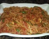 A picture of step 6 of Speghetti #Ramdanki tayari.