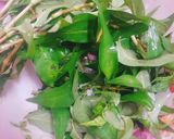 Hình bước làm 3 của món Gỏi sake