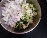 A picture of step 1 of Thousand Island Salad.