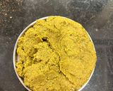 A picture of step 2 of Green peas kachori.