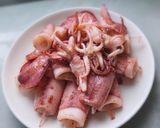 Hình bước làm 3 của món Mực chiên muối ớt