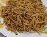 A picture of step 9 of Garlic spagetthi noodles.