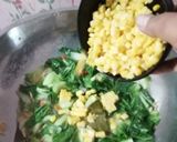 Foto langkah ke 3 dari resep 894. Tumis Jagung, Sawi Hijau.