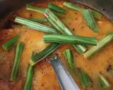 A picture of step 3 of Drumstick Dal.
