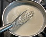 Une image de l'étape 8 de Flan sans pâte aux groseilles noires et abricots.