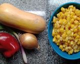 Foto del paso 1 de la receta: Zapallo anco vegetariano