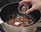 A picture of step 4 of Vegetables Qorma.
