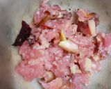 A picture of step 8 of Kashmiri Saffron Phirni With Almond Rose Chikki.