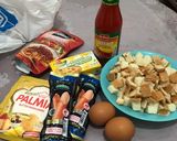 Foto langkah ke 1 dari resep Pizza Teflon (Pake Roti Tawar) 🍕🍞.