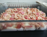 Foto del paso 4 de la receta: Lasaña de atún y bacon 🥓🐟