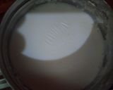 A picture of step 1 of Semolina kheer.