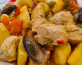 Foto del paso 7 de la receta: Guiso de patatas, pollo y verduras