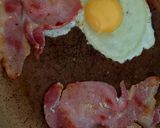 A picture of step 1 of My Simple Bacon + Egg Sandwich #2Flavours #Breakfast.
