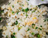 Hình bước làm 5 của món Cơm rang giòn