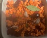 Une image de l'étape 7 de Salade🥬cuite au four betterave 🌶️patate douce 🍠.