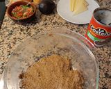 Foto del paso 3 de la receta: Hamburguesa de soja texturizada con frijoles negros