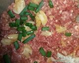 Foto del paso 3 de la receta: HAMBURGUESA DE CARNE, MORTADELA Y QUESO!