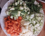 Foto del paso 1 de la receta: Sopa de verduras #2 en su punto