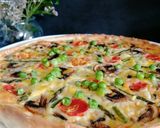 Foto del paso 9 de la receta Quiche de espárragos y champiñones