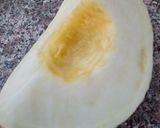 Une image de l'étape 2 de Brochettes melon / mûre violette.