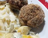 A picture of step 6 of Baked Meatballs.