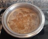 Foto del paso 2 de la receta Pasta con crema de marisco