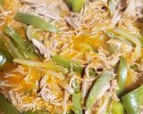 A picture of step 5 of Cuban Ropa Vieja.