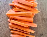 Une image de l'étape 1 de Recette anti gaspi pickles de carottes 🥕.
