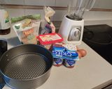 Foto del paso 1 de la receta Tarta de yogurt stracciatella 🍫🥛