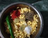 A picture of step 3 of Moong Dal Open Stuff Puri.