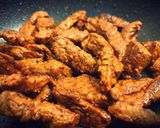 A picture of step 2 of Seasoned Steak Strips.