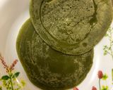 A picture of step 3 of Japanese Matcha Pancake.