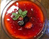 Foto langkah ke 4 dari resep Silky Milk Pudding with Strawberry Puree Homemade ain't Panna Cotta (sauce bikin mom n kids nagih).