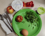 Foto del paso 1 de la receta: Ensalada de arroz con verduras y huevo con atún