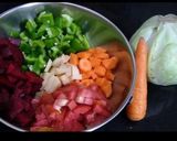 बीटरूट पावभाजी (beetroot pavbhaji recipe in marathi) रेसिपी स्टेप 1 फोटो 