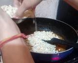 A picture of step 7 of Peanut chikki.