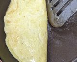 A picture of step 7 of Sweet omelette with gooseberry compote.