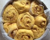 Une image de l'étape 6 de Brioche roulée au potimarron et à la cannelle.