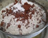 A picture of step 2 of Choco walnut cake.