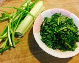 Hình bước làm 2 của món Đậu hũ xào rau nấm