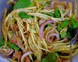 รูปขั้นตอนการทำที่ 6 ของ ก้อยหมูมะม่วง #รักบ้านเกิด