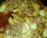 Qeema mater aloo with chapati recipe step 6 photo