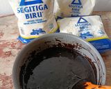 Foto langkah ke 4 dari resep Tower Birthday Cake (Brownies).