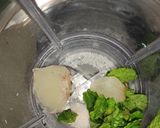 A picture of step 2 of Mint Lime Soda 🥤🥤.