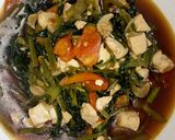 Foto langkah ke 5 dari resep Tumis kangkung dan tahu simple.