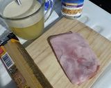Foto del paso 1 de la receta: Spaghetti con jamón