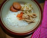 Foto langkah ke 7 dari resep Sup Jamur Bihun Galantin.